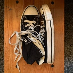 Black Converse/Chuck Taylor All Star High Tops